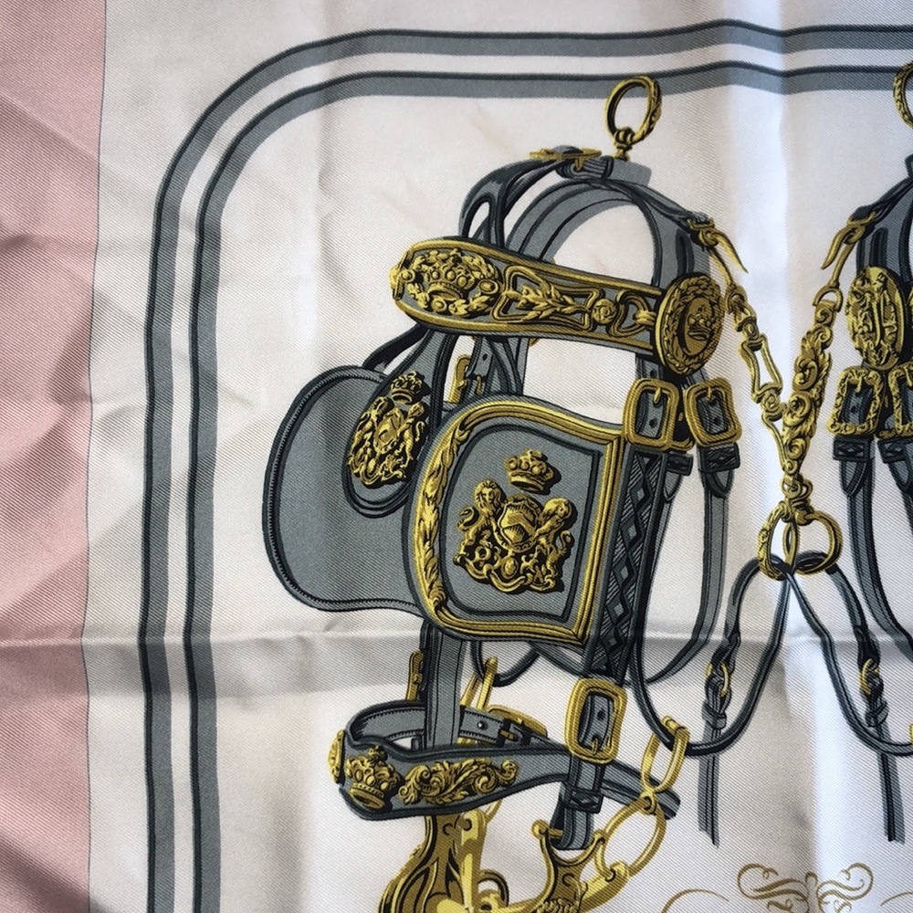 ✨Hermès “Brides de Gala” silk scarf✨ - Picture 8 of 13